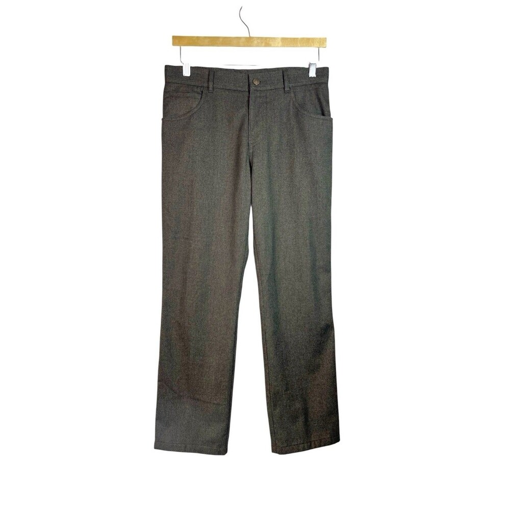 Alberto Ceramica Stone Modern Fit Brown Performance Pants 32x34 (Runs Small)